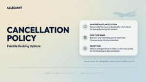 Allegiant Airlines Cancellation Policy