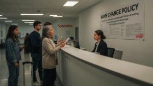 Avianca Name Change Policy