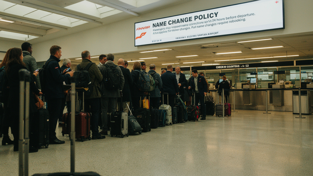 Finnair Name Change Policy