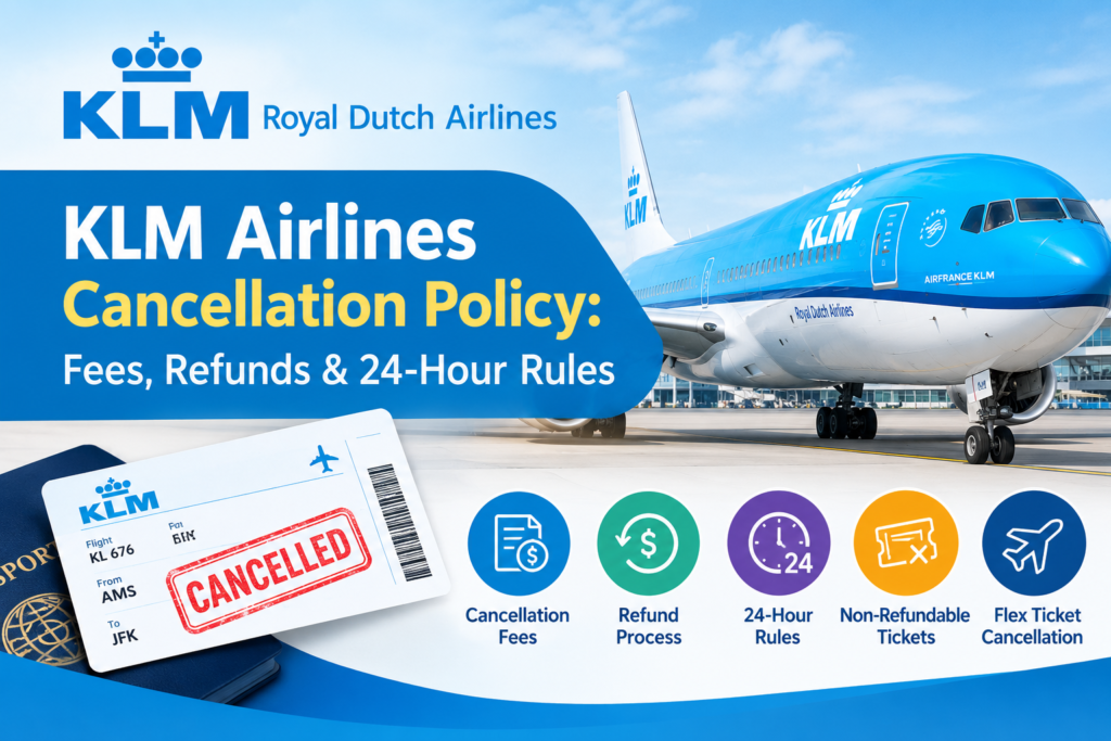 KLM Airlines Cancellation Policy