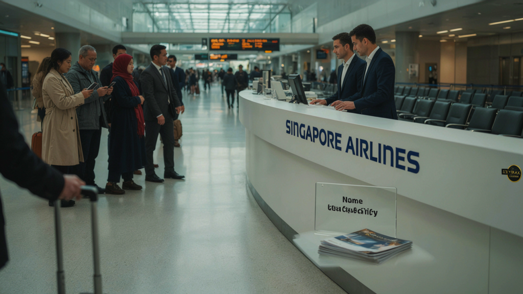 Singapore Airlines Name Change Policy